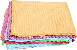 VICASKY 10 Peças Pano De Limpeza Pano De Microfibra Ferramenta De Limpeza De Cozinha Pano Rabo De Peixe Pano De Prato Reutilizável Toalhas Absorventes Pano De Limpeza Suprimentos De