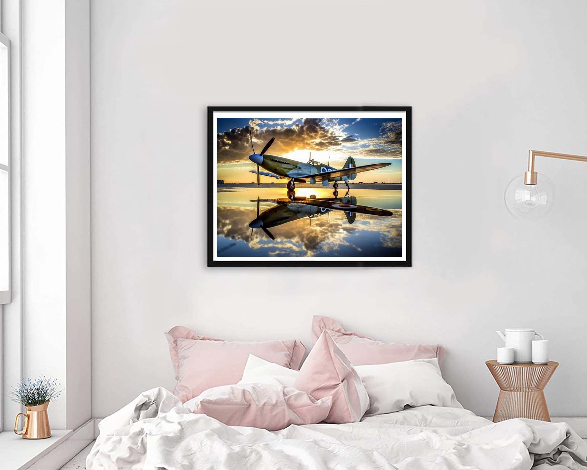 VAIIEYO 5D Diamond Painting Cœur, Broderie Diamant Peinture à L'huile, Canevas Diamant Kit Complet Point De Croix Broderie Salon Chambre Autocollant Mural Décoration 30x40 Cm