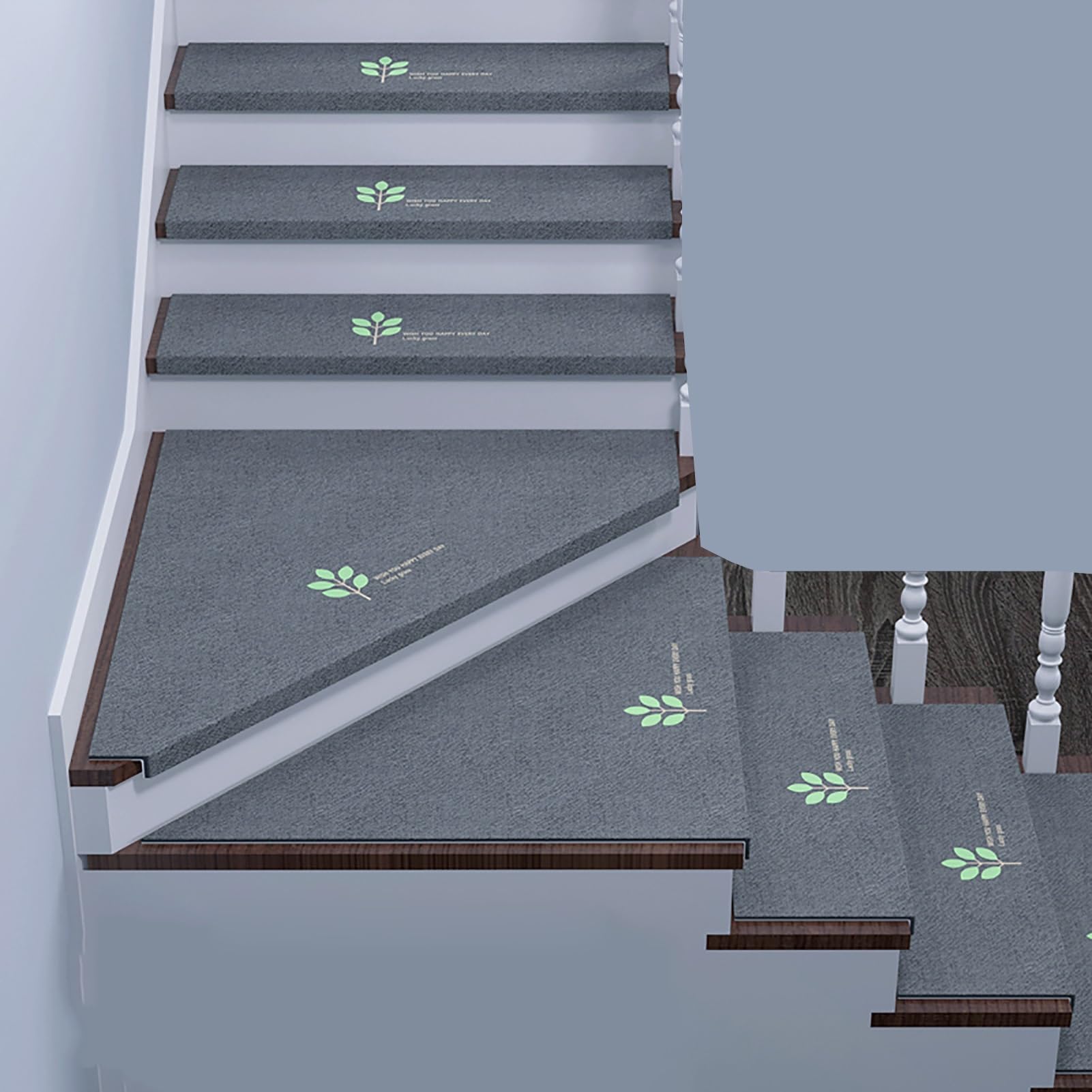 Protège-marche escalier antidérapant lumineux pour maison et enfants lot 15