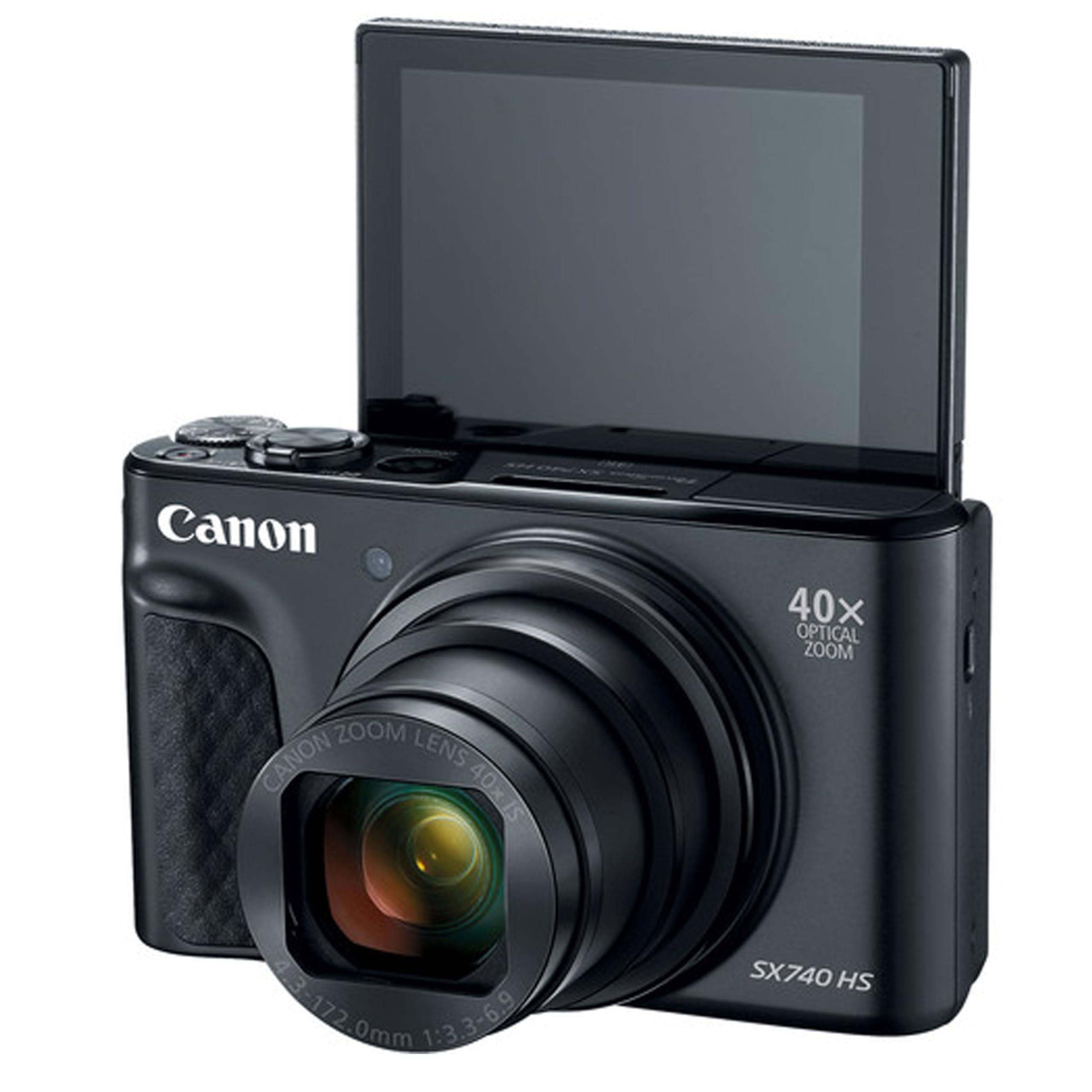 Amazon.com : Canon Powershot SX740 HS Digital Camera (Black) +