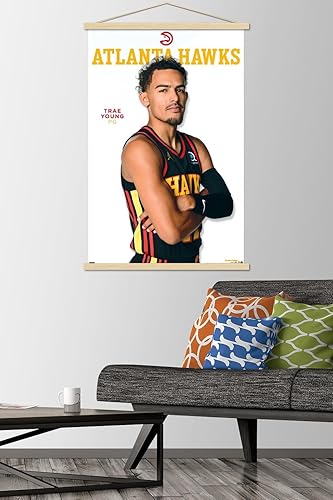 Miniatura 9 de Trends International NBA Atlanta Hawks - Trae Young Feature Series 23 Wall Poster with Magnetic Frame