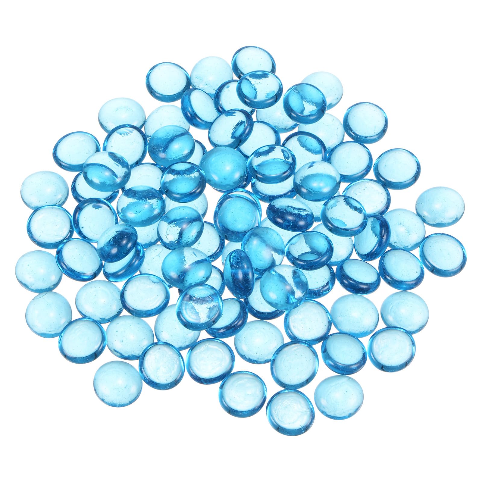 Piedras de cristal para jarrones y cuentas de vidrio de fuego decorativas 300g