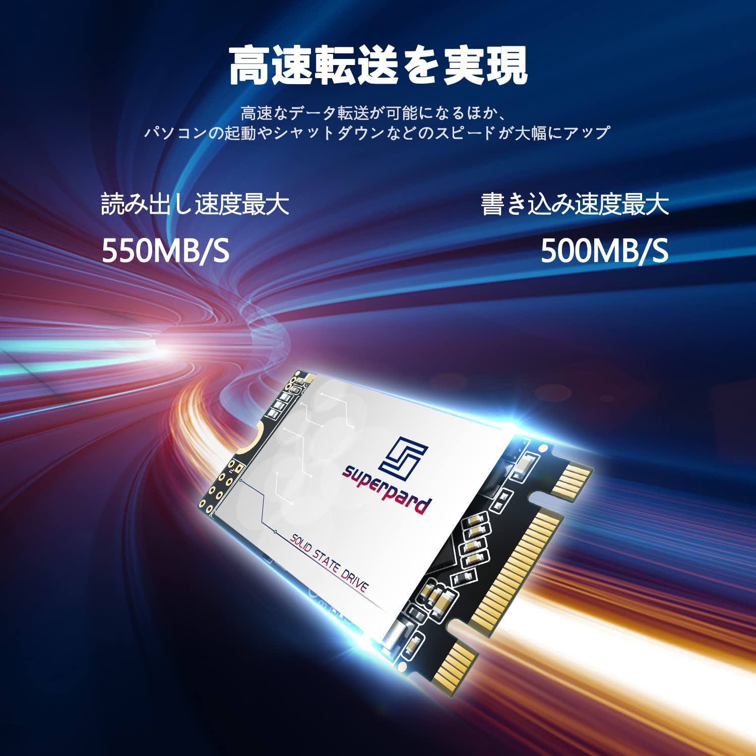 Amazon.co.jp: SSD 2TB M.2 2242 NGFF SATAIII 6Gb/s 3D NAND Built-In