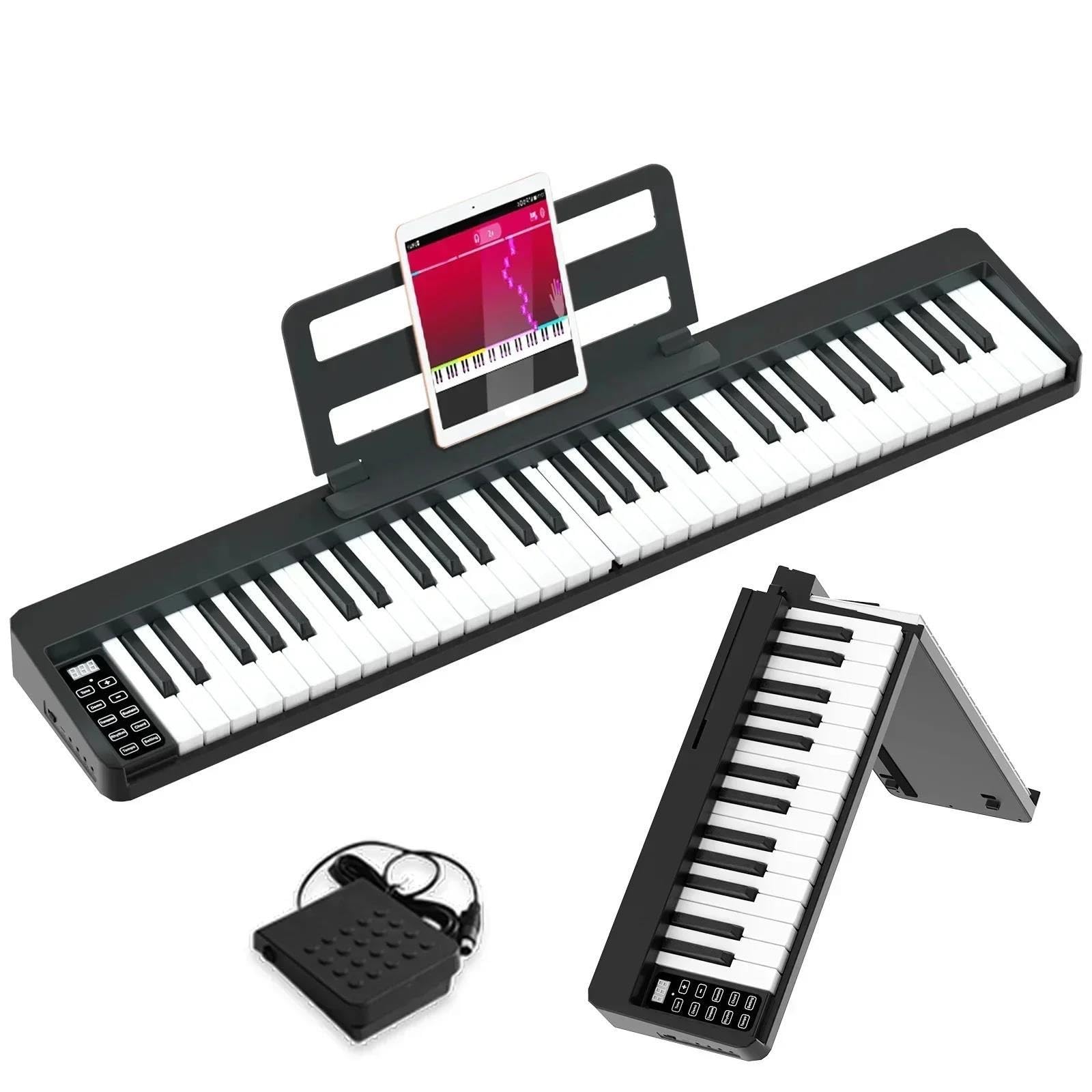 Klawiatura Elektroniczna 61 Klawiszowe Pianino Elektroniczne