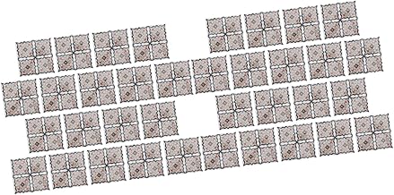 STOBAZA Adesivos Removíveis 4 Conjuntos De Enfeites Decorativos Removíveis Autoadesivos Decorativos Para Casa Azulejo Chão Do Banheiro Cozinha Adesivos À Prova D'água