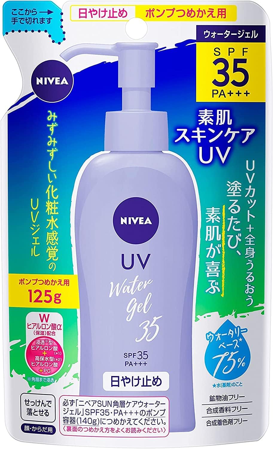 Amazon Co Jp ニベアサン プロテクトウォータージェル こども用 Spf28 Pa 1g ビューティー