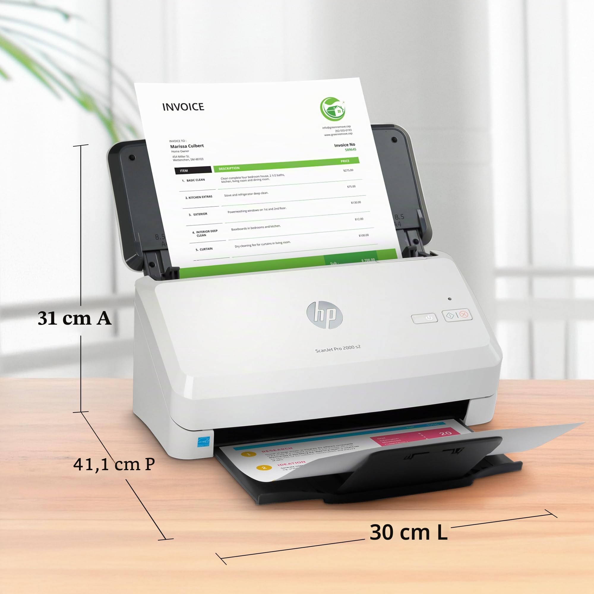 HP Scanjet Pro 2000 s2 Sheet-Feed - Scanner documenti - Dispositivo desktop - USB 3.0