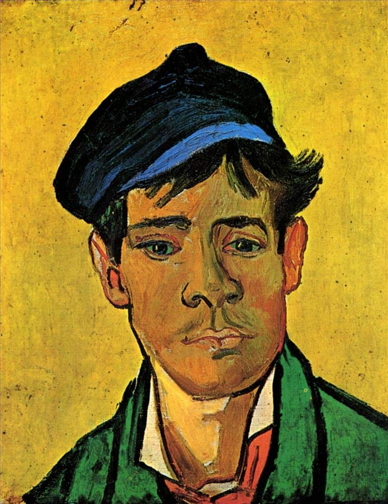 Amazon.co.jp: 24 の有名な絵画 - 帽子をかぶった青年フィン