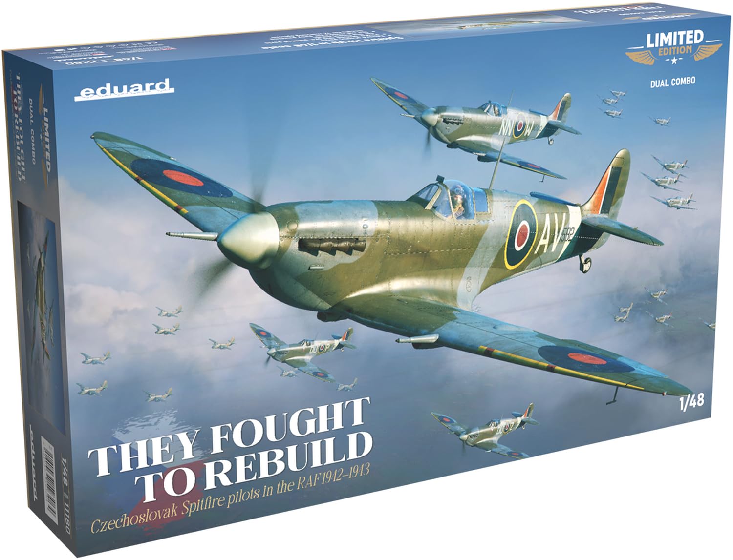 Eduard 11180 1/48 Spitfire LE Set - They Fought to Rebuild Plastic