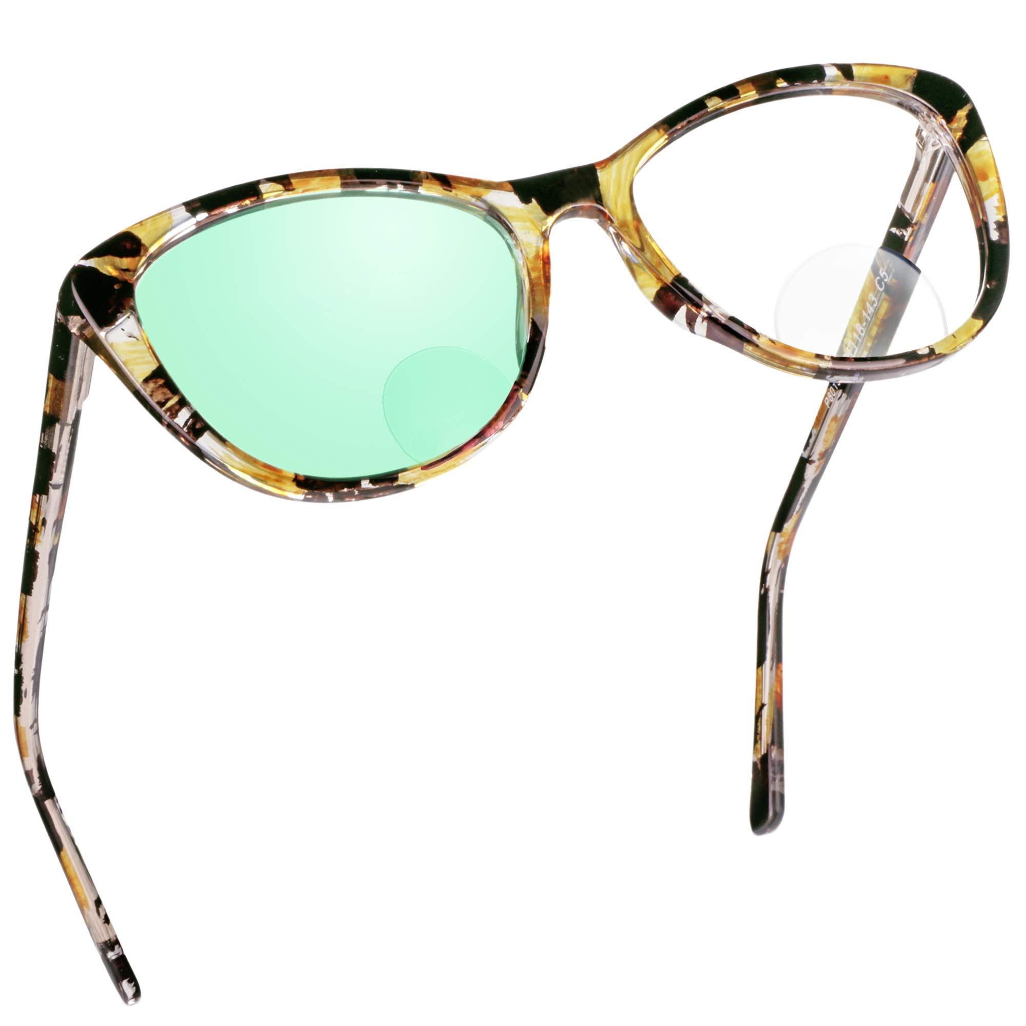 LifeArt Bifocal Reading Glasses with Oval Lenses, Blue Light Blocking Glasses for Women, Anti Glare, Reduce Eyestrain