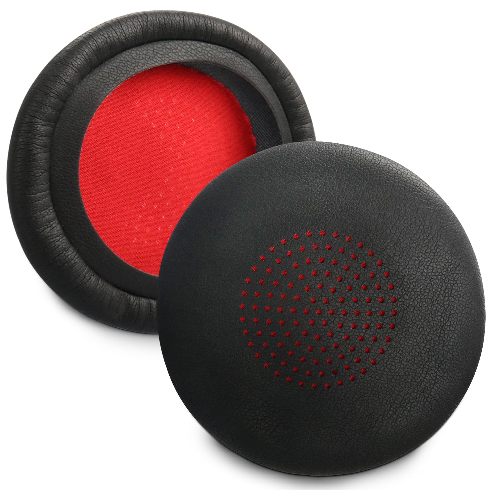 Sodorous Voyager Focus UC B825 Ohrpolster Ersatz – Memory-Schaum & Leder, Kompatibel Mit Plantronics Headsets