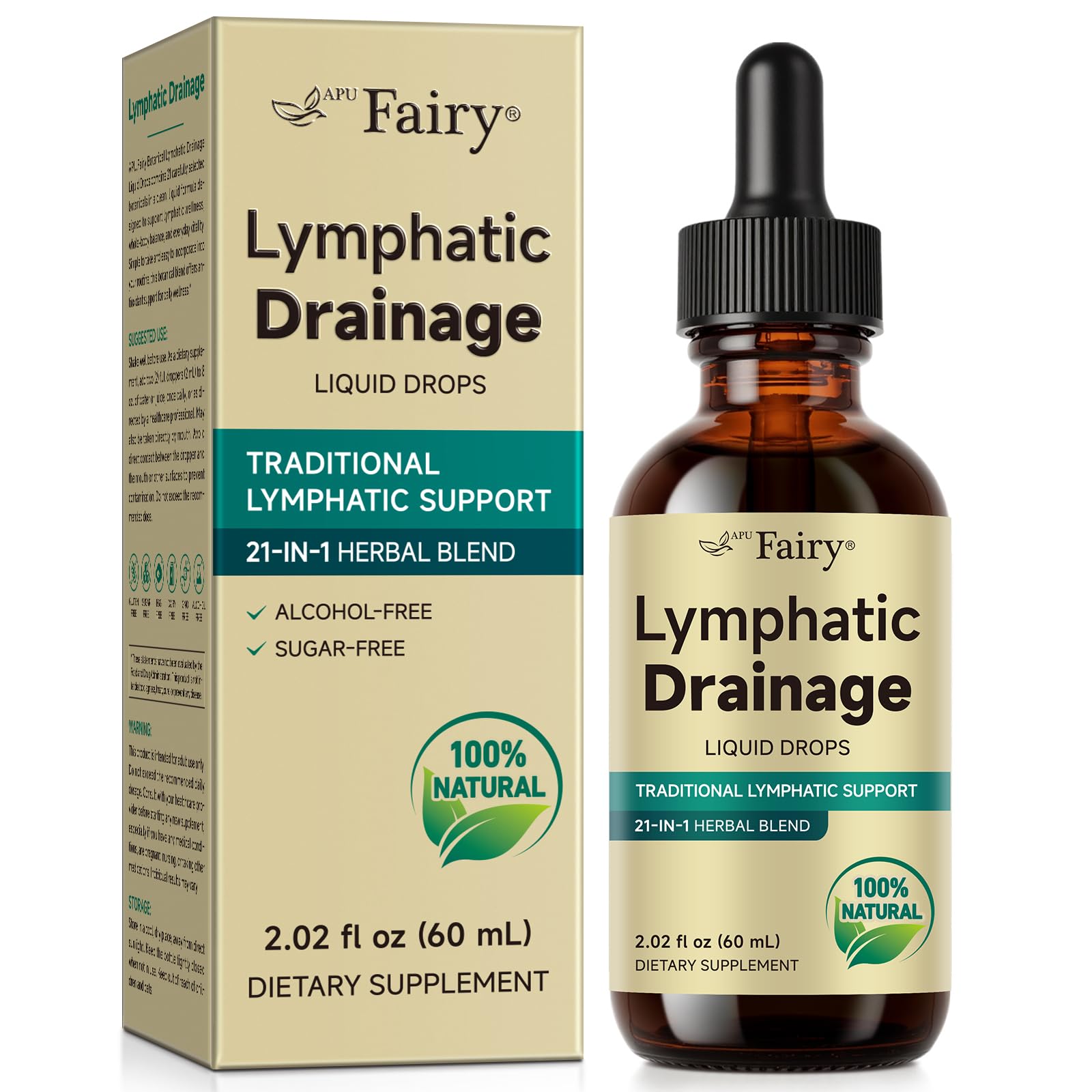 Lymphatic Drainage Drops,Lymph Node Detox Cleanse,Promote Healt 2 Fl Oz 2.02 Fl Oz (Pack of 1) 1pcs