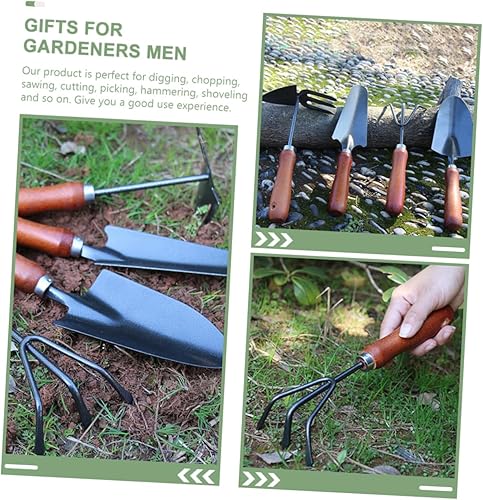 Miniatura 9 de Mikikit 1set Ergonomic Gardening Hand Trowel Tool High Hardness Spade for Digging Planting and Weeding Multi-Functional Design for Outdoor Gardening