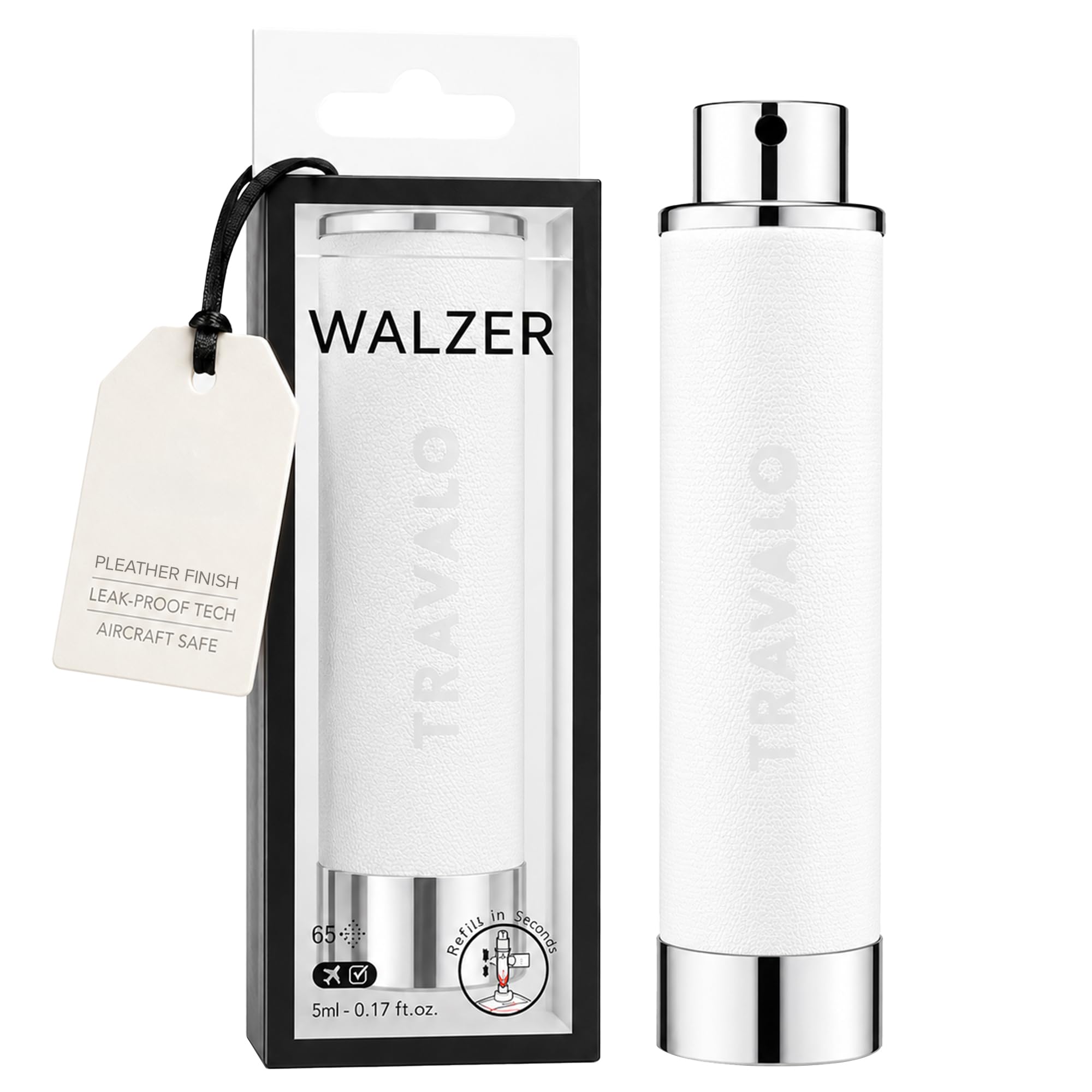 Amazon.com: Travalo Walzer Refillable Perfume Atomizer, Pocket