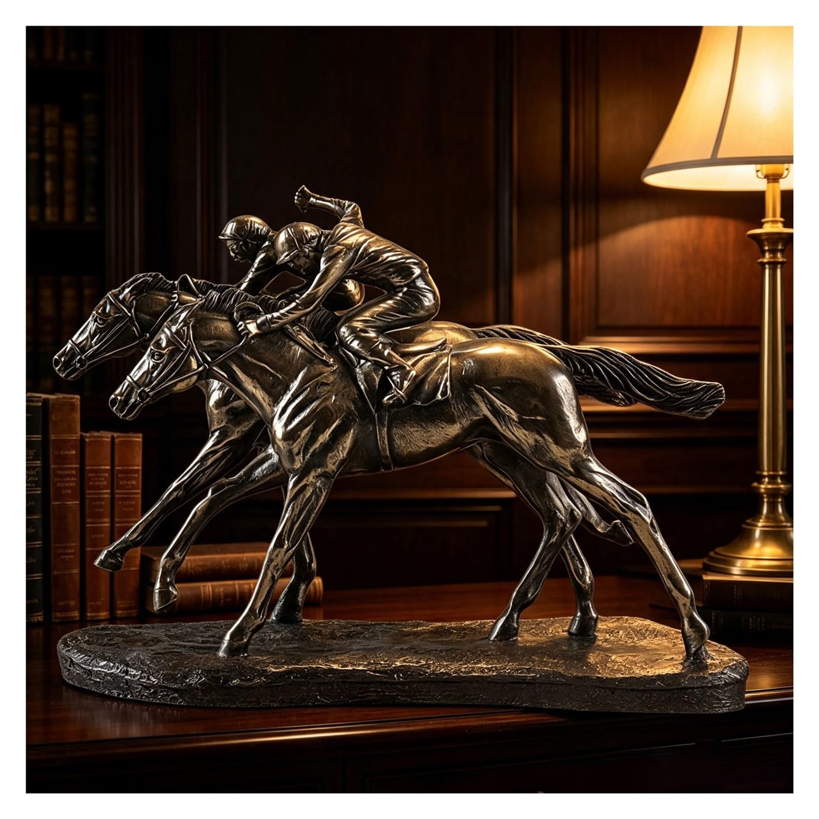 Design Estatuas De Caballo para Salón, Escritorio