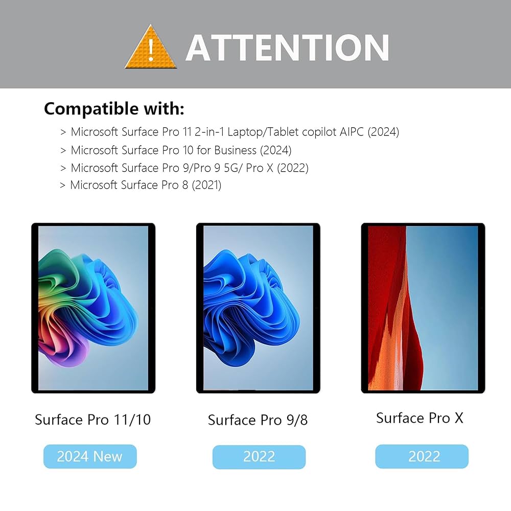 MEGOO Surface 専用保護フィルム 貼りやすい 高い透明度 強化ガラス Amazon.com: Megoo Screen Protector for Microsoft Surface Pro