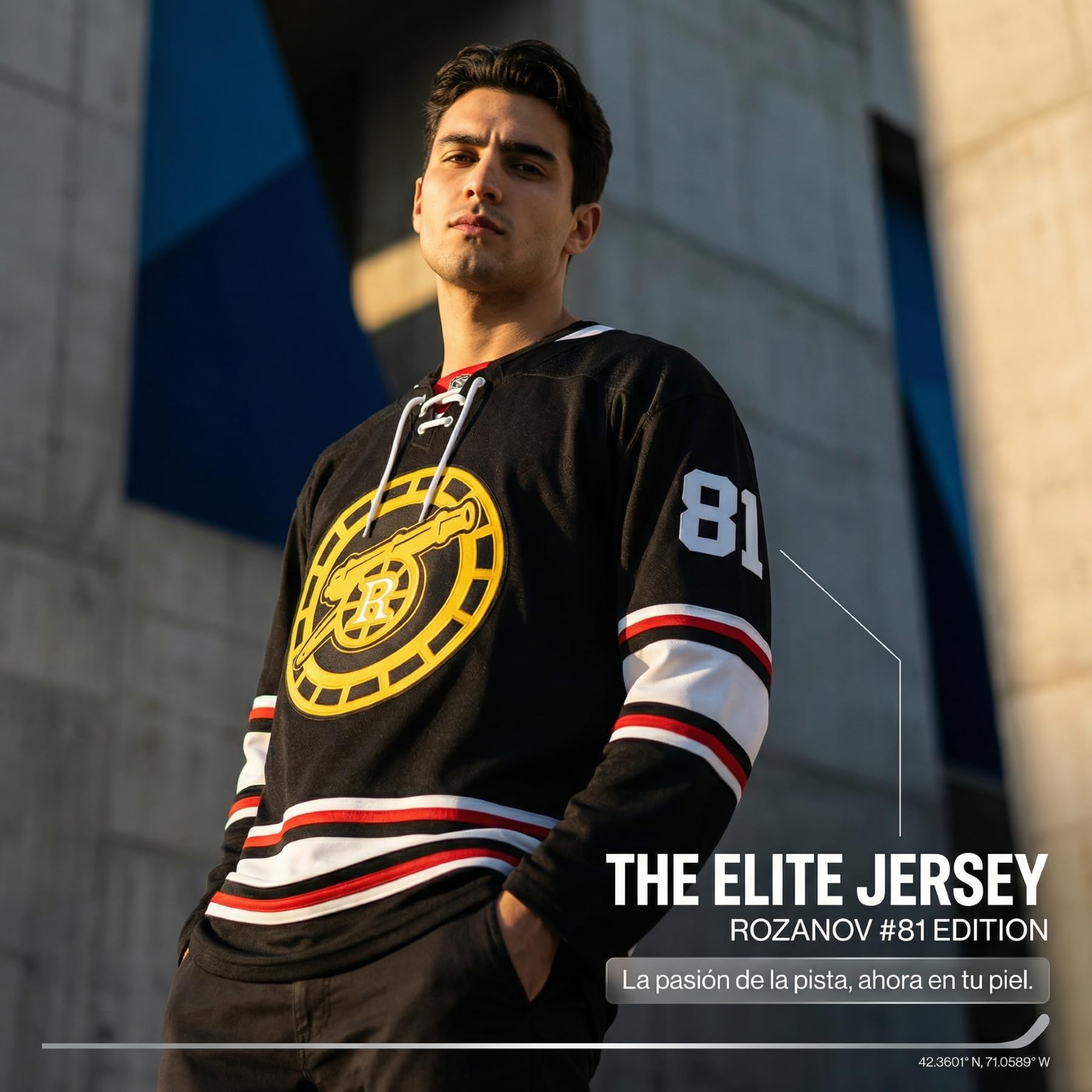 Sudadera de Hockey Heated Rivalry Rozanov 81 Hollander 24 Jersey Cuello Cordones Manga Larga Unisex Streetwear