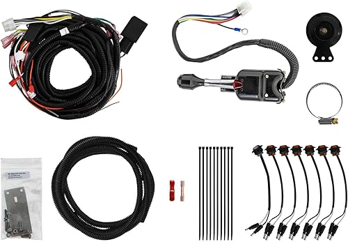 SuperATV Kit de señal de giro para Polaris Ranger XP 900 2013-2019 Plug & Play Street Legal Fácil instalación LED de bocina y ámbar