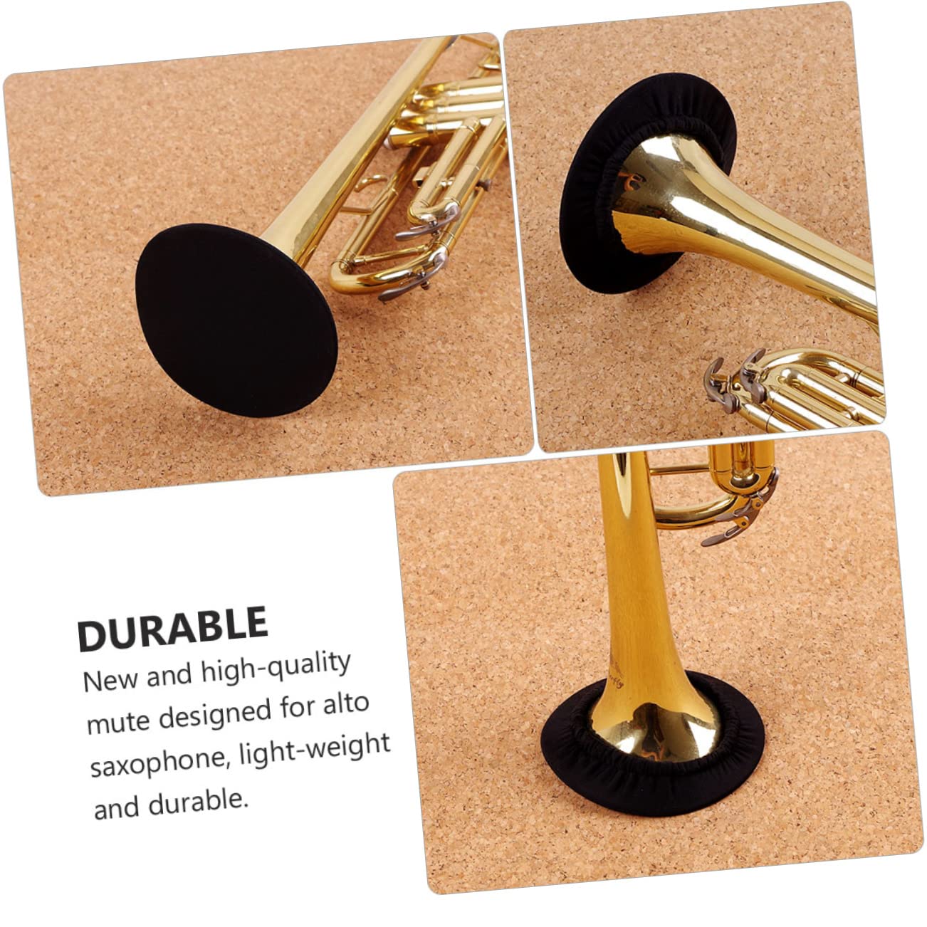 ibasenice 2pièces Mute Léger Pour Saxophone Alto Accessoire De Musique Pour Saxophonistes Atténuation Du Et Durabilité