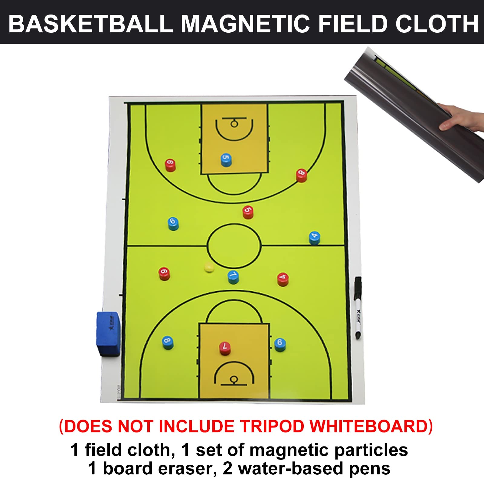 Tableau Tactique Basketball Entraîneur Board Tableau Magnétique Tableau Tactique Basketball Entraîneur Board Tableau Magnétique