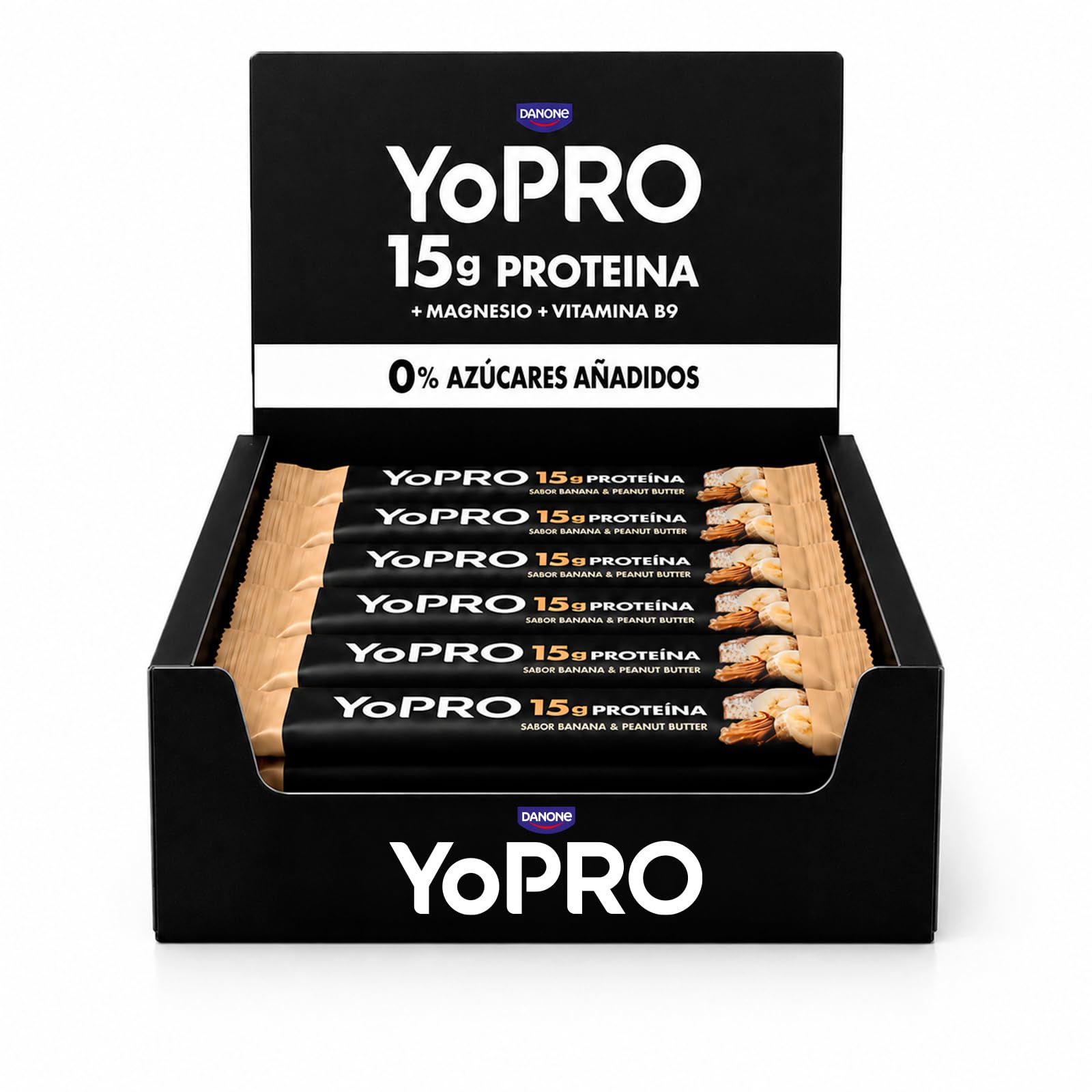 YOPRO BARRITAS PLÁTANO CACAHUETE