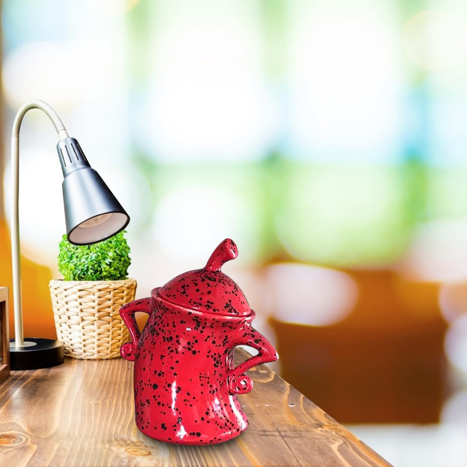 Canister with Attitude Drop Resistant PVC Durability Food Canisters with Lids Desktop Cup Ornament for Halloween Home Entertaining Glassware Drinkware Cups Mugs Saucers Mug Sets