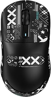 X3 Superlight Wireless Gaming Mouse, 49g Ergonomic Computer Mouse, Triple Modes PAW3395 26K DPI Optical Sensor, 200h Battery Life, Programmable Buttons, Gaming Accessories for PC/Laptop/Mac(White)