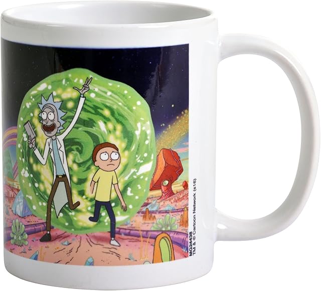 Rick & Morty MG24438 Portal Mug- Multi-Colour
