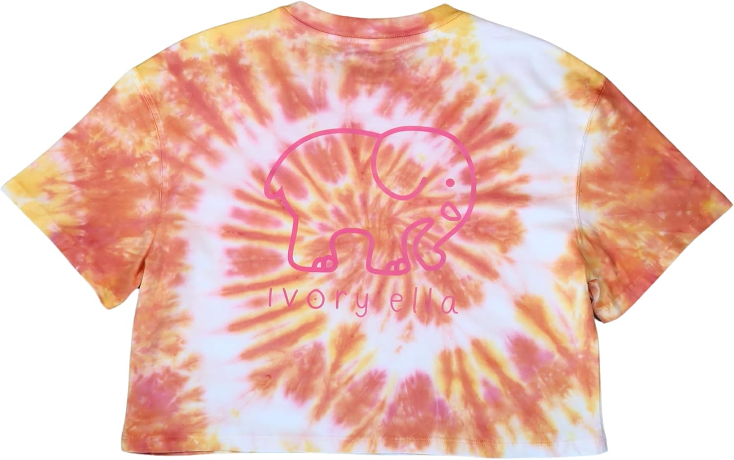 Ivory Ella Womens SS Cropped Boxy Tee - Image 3