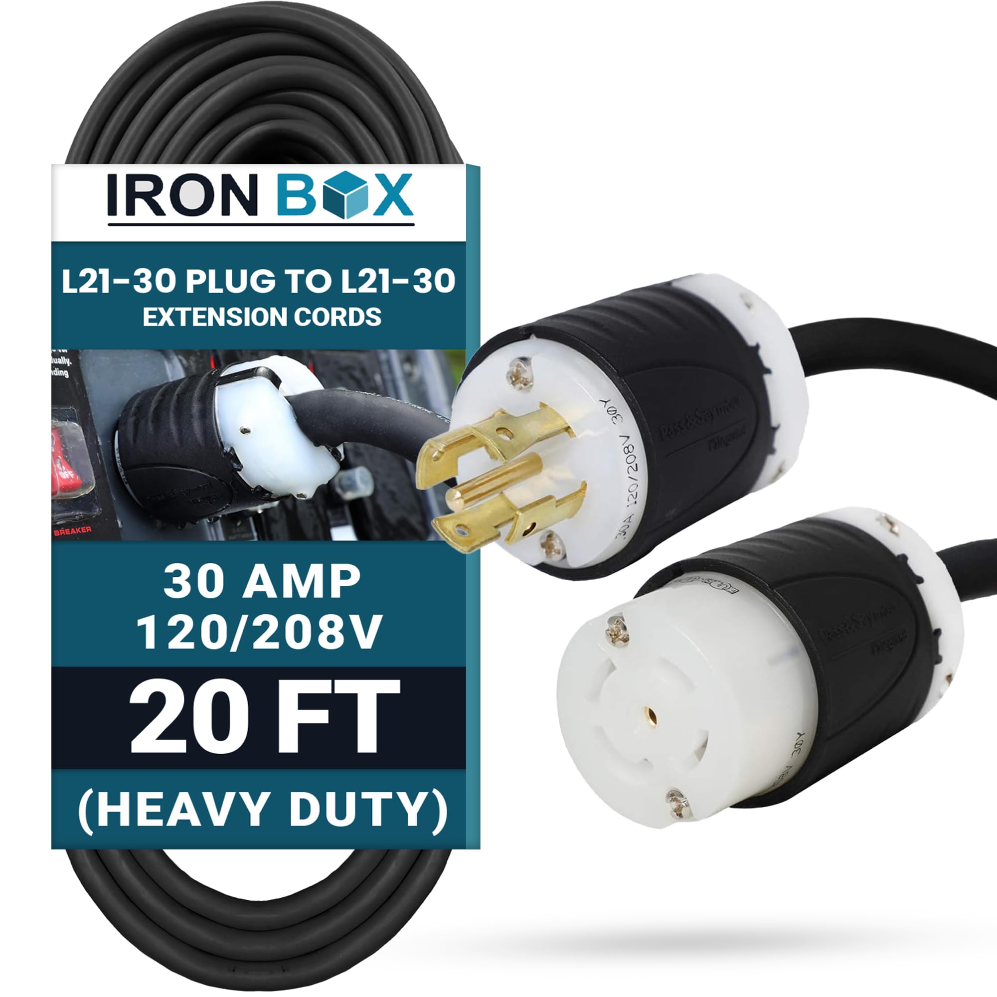 Amazon.com: IronBox Electric - L21-30 Extension Cords - L21