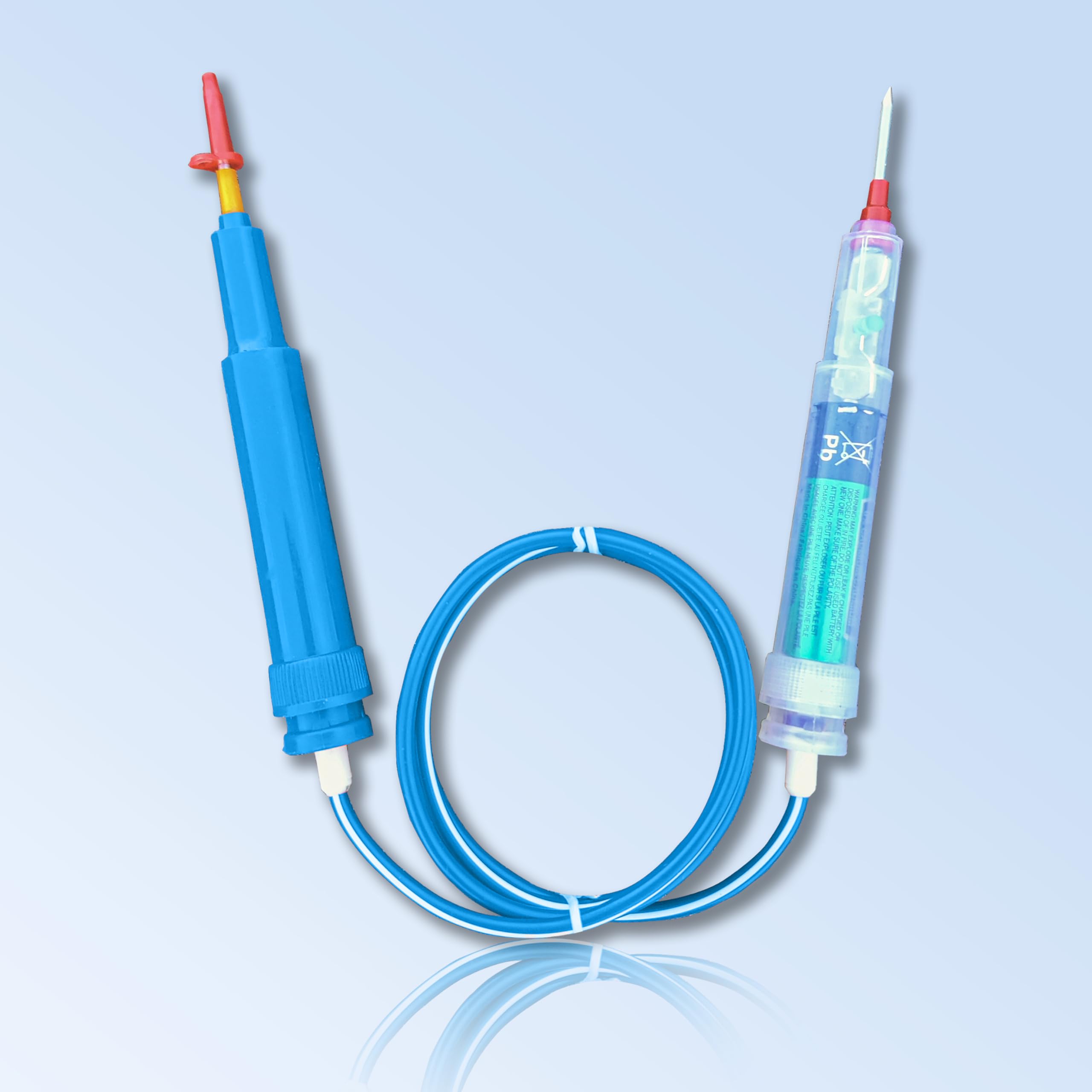 Electrical Continuity Tester tools with 2 AAA Battery & Light Indicator – DC Tester for Checking Wires, Car Fuse & Power Cables