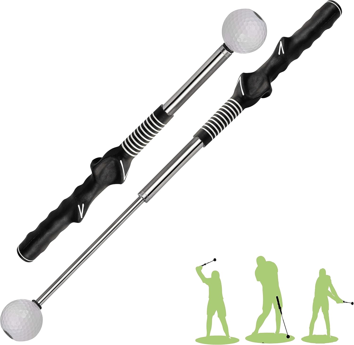 Retractable Golf Swing Training Aid