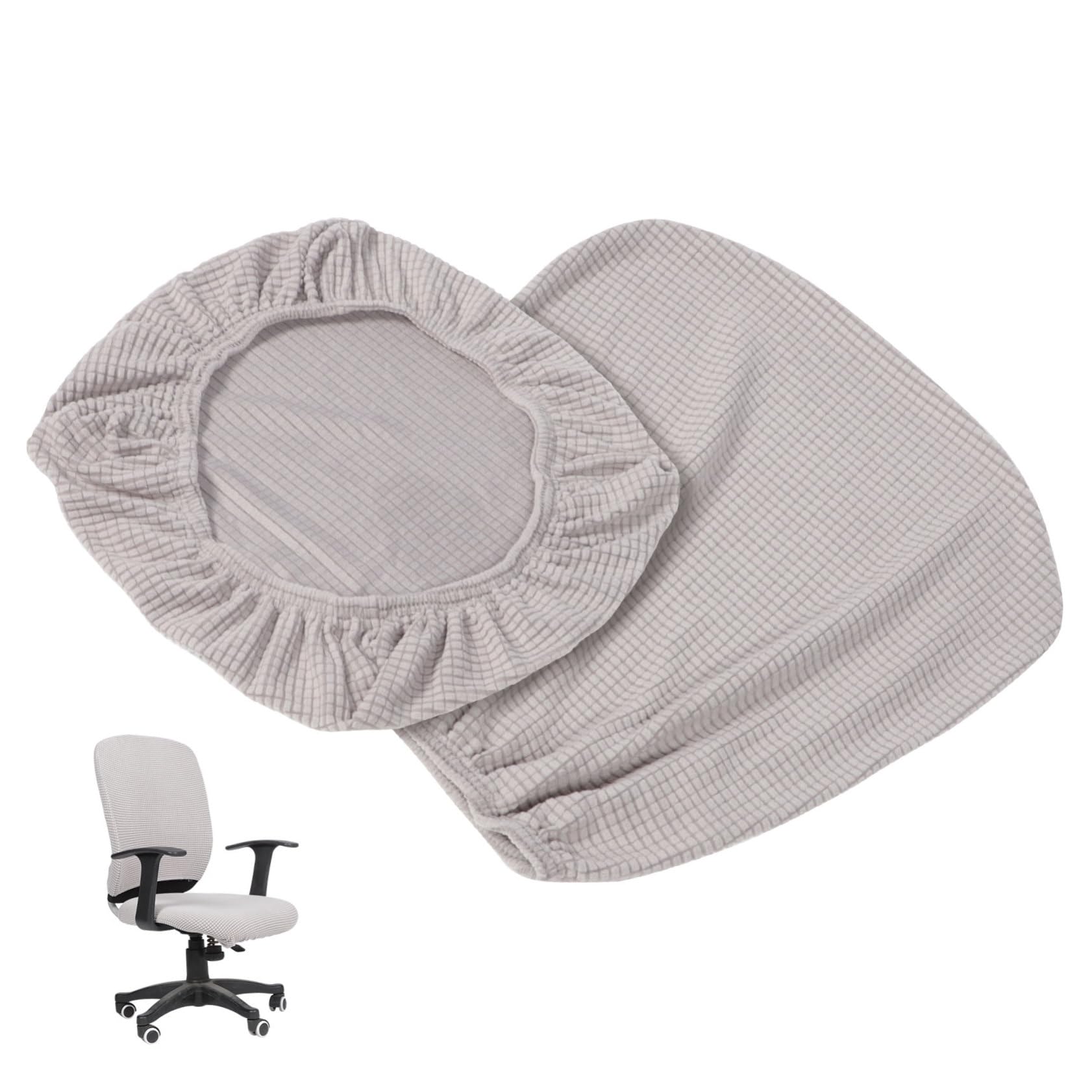 Funda elástica para silla de oficina y teletrabajo en casa protectora de asiento