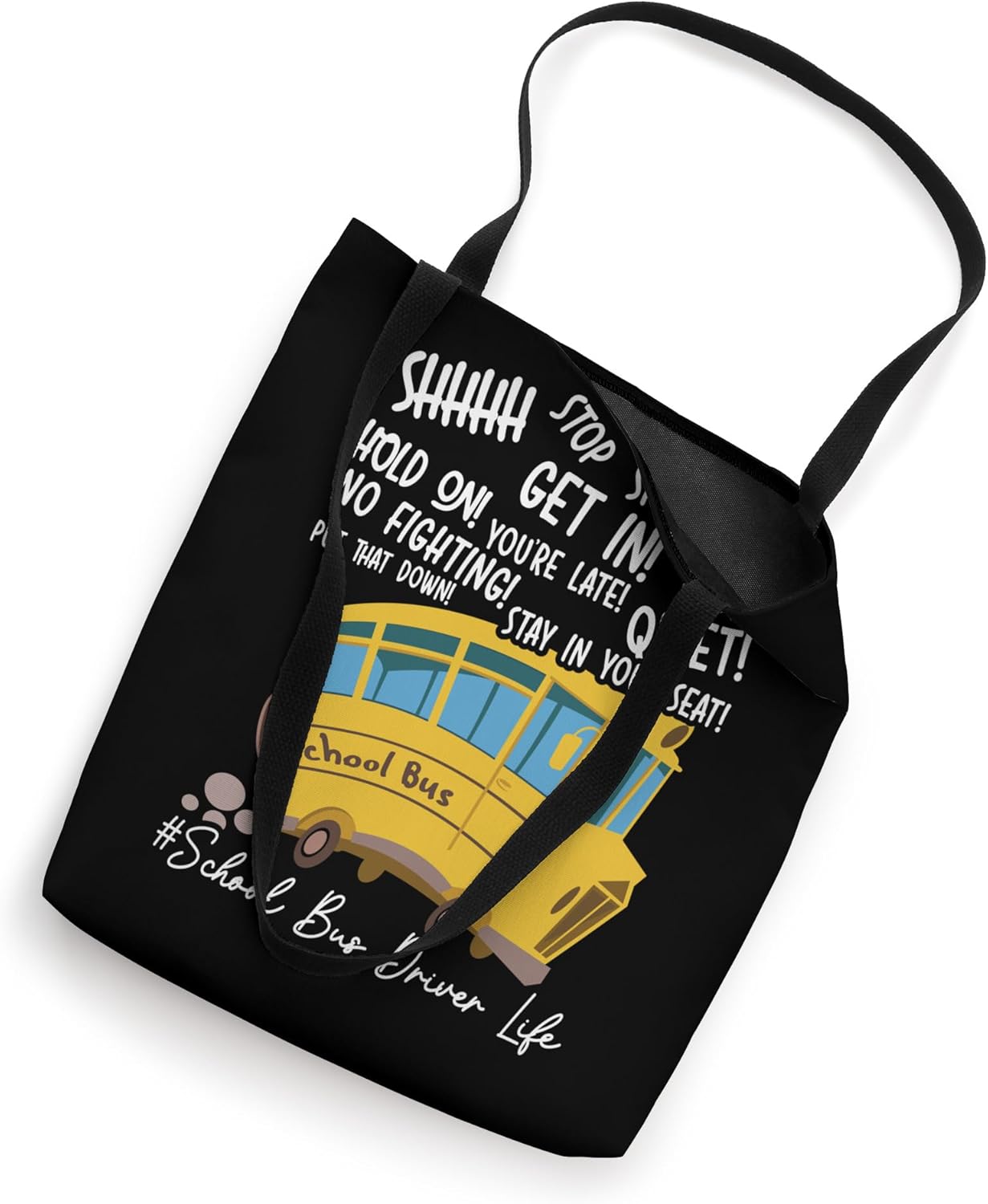 Bus Driver School Service Student Delivery Specialist Tote Bag - Image 2