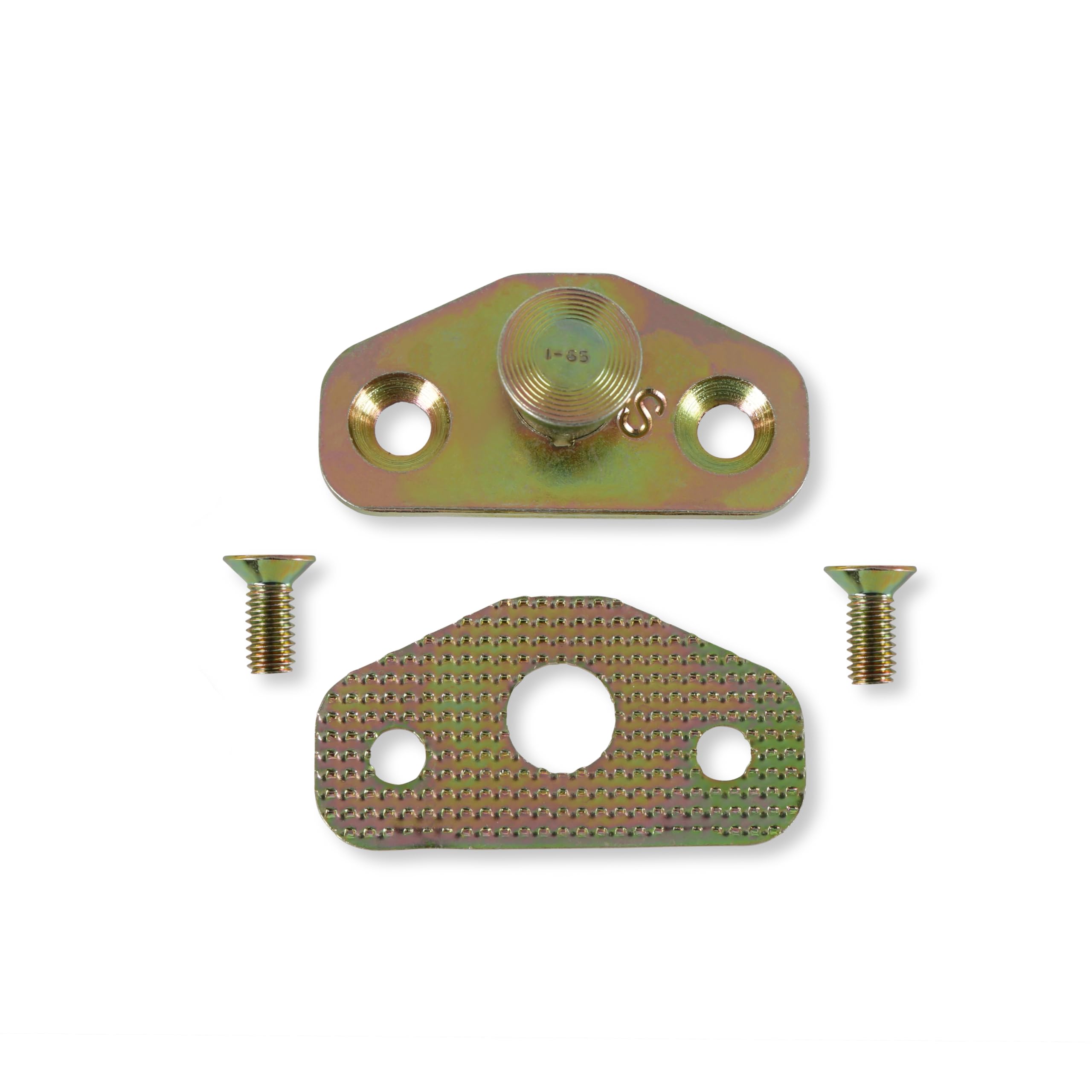 Scott Drake C2OZ-6222008-B Door Striker Plate & Shim