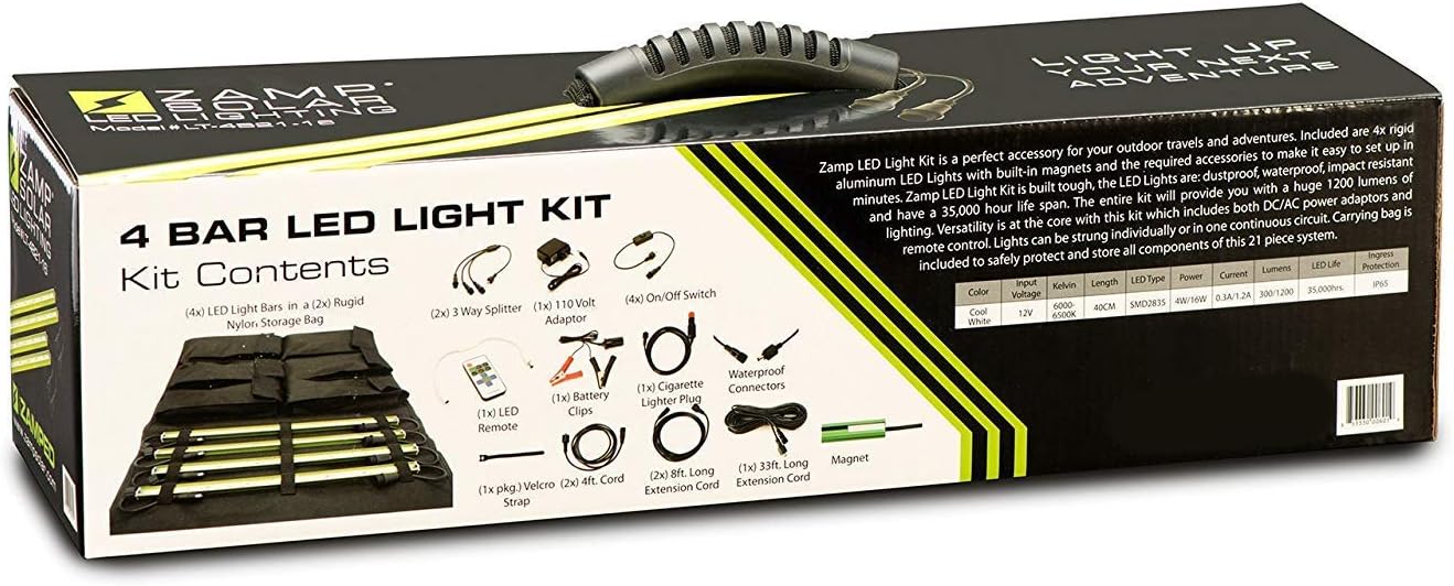 Zamp Solar LT4B2116 LED Light Kit