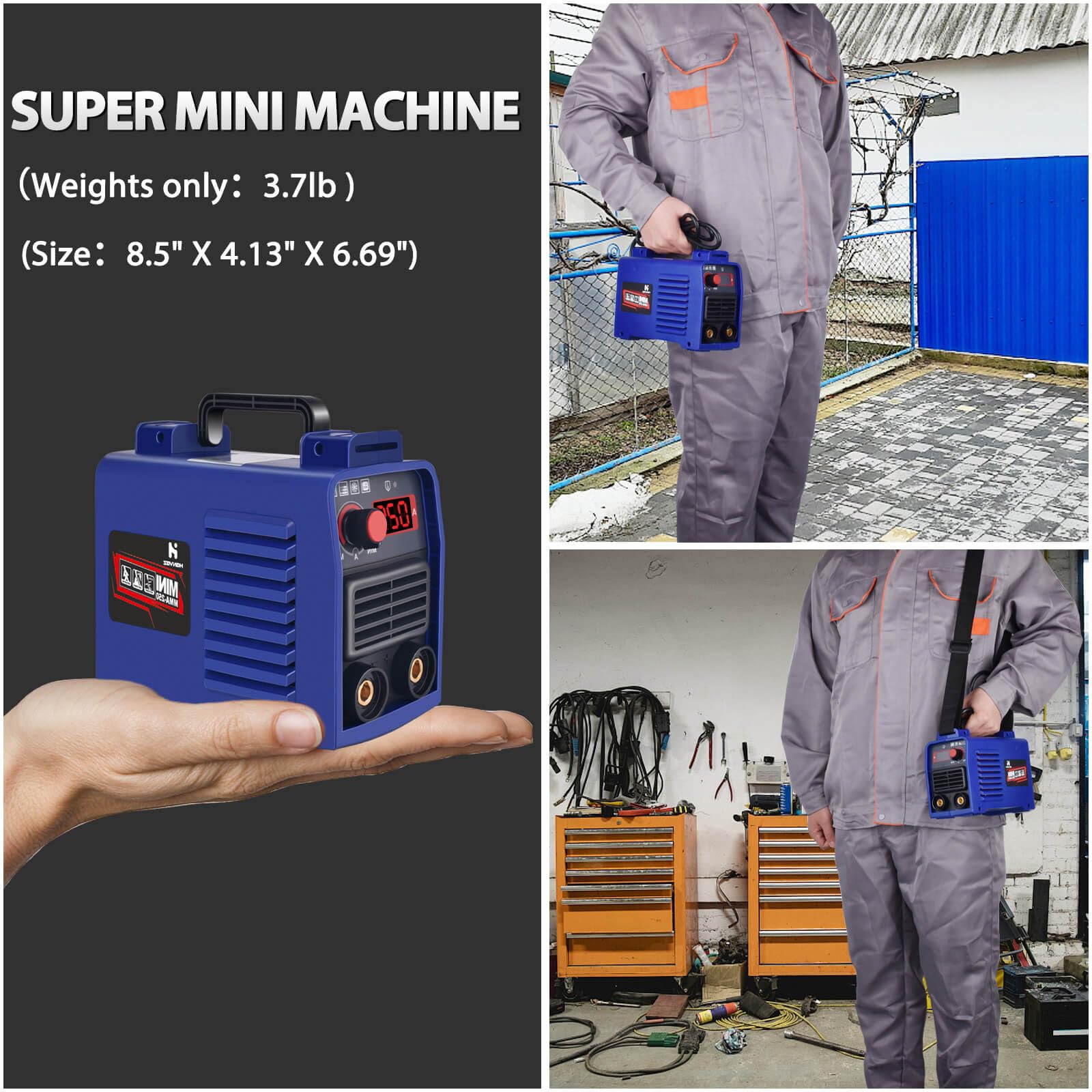 Welding Machine, Upgraded MMAA V Welder Machine,Portable