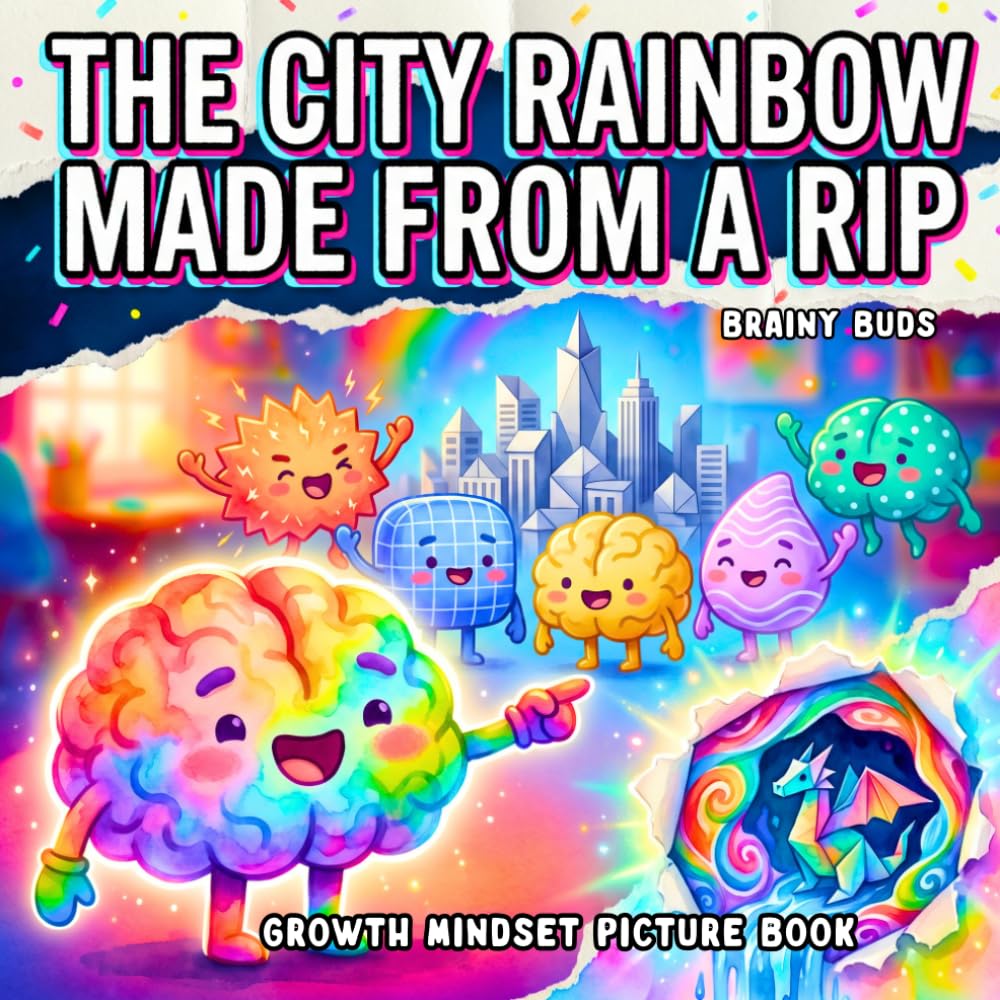 Growth Mindset Picture Book for Kids Ages 3–7: A Neurodiversity-Affirming SEL Story About Resilience, Mistakes, Perfectionism & Turning Failure into Creativity
