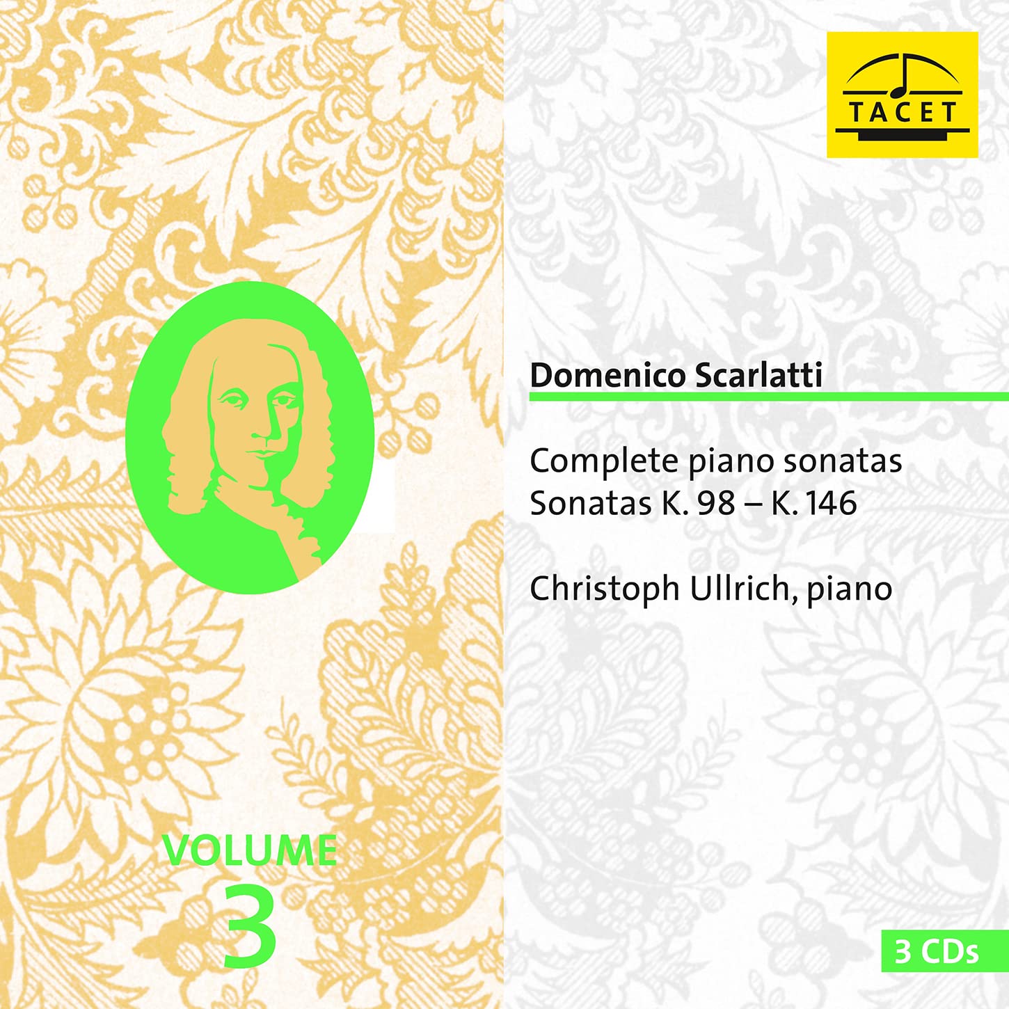 Scarlatti, Complete Piano Sonatas Vol. 3, K. 98 - K. 146