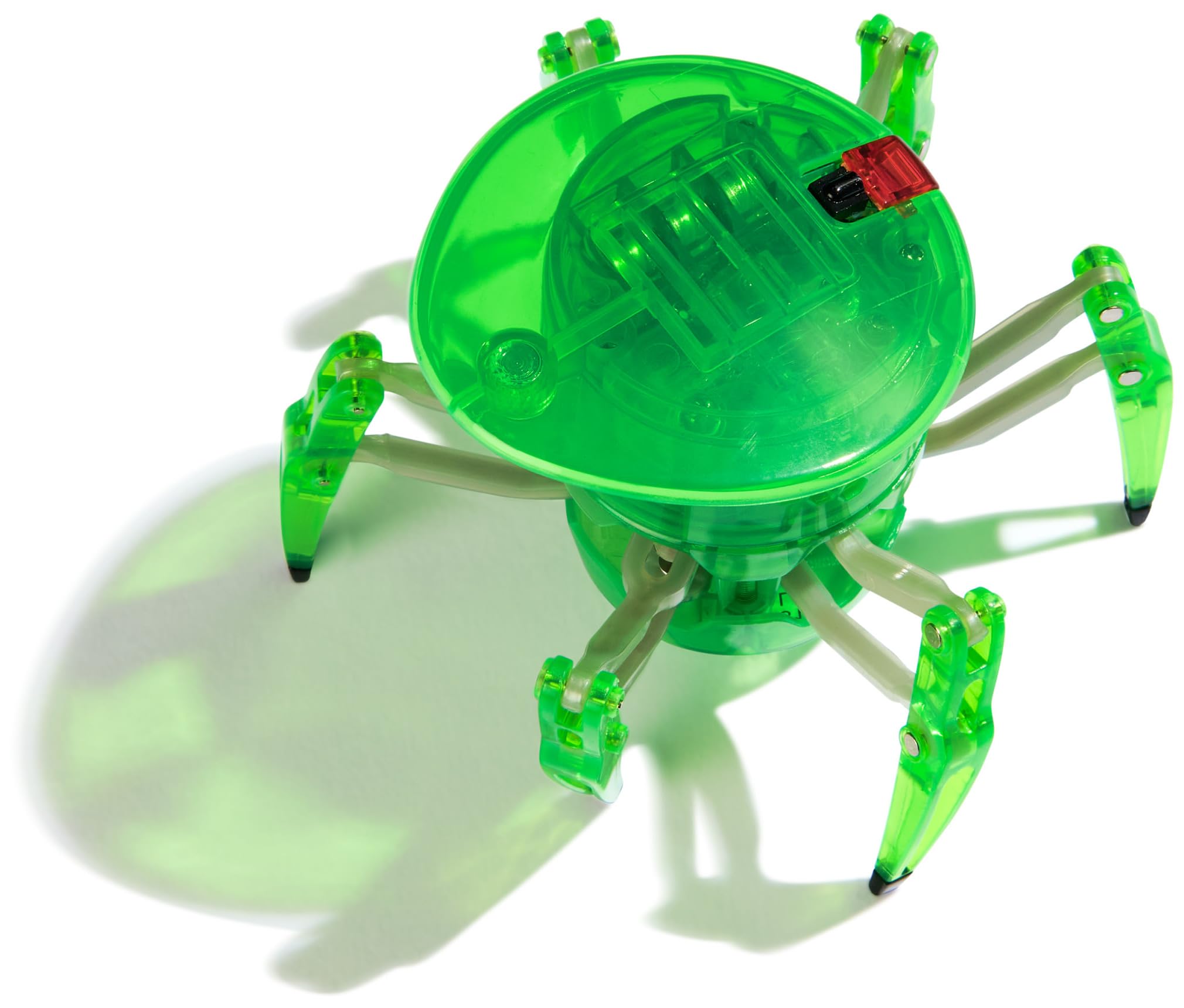 HEX BOTS Zdalna kontrola owadów dla dzieci, regulowana robot pająk, zabawki dla chłopców i dziewcząt w wieku 4 i góry, niebieski (Spin Master 6071528)