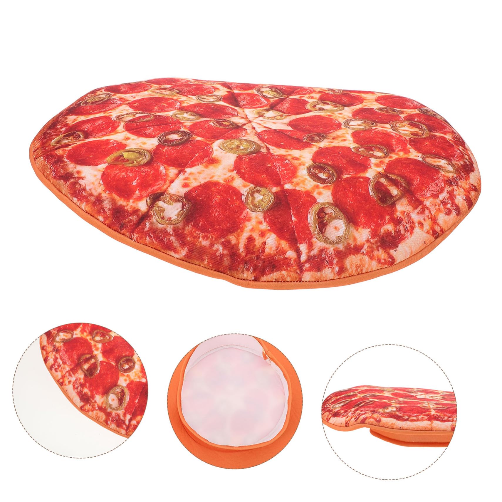 Cabilock 2 Piezas Cosplay Traje Adulto Favor De Fiesta Sombrero En Forma De Pizza Divertido Sombrero De Fiesta Traje Divertido De Felpa s De a Festival