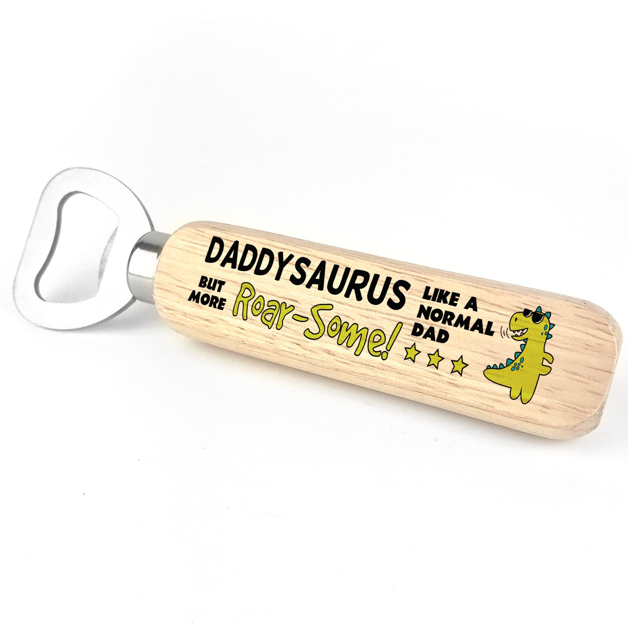 Red Ocean Gifts for Daddy Daddysaurus Beer Bottle Opener Cute Birthday Fathers Day for Daddy from Daughter Son