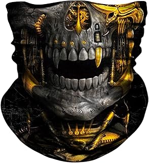 3D Face Sun Mask, Neck Gaiter, Headwear, Magic Scarf, Balaclava, Bandana, Face Mask, Hunting, Running, Motorcycle