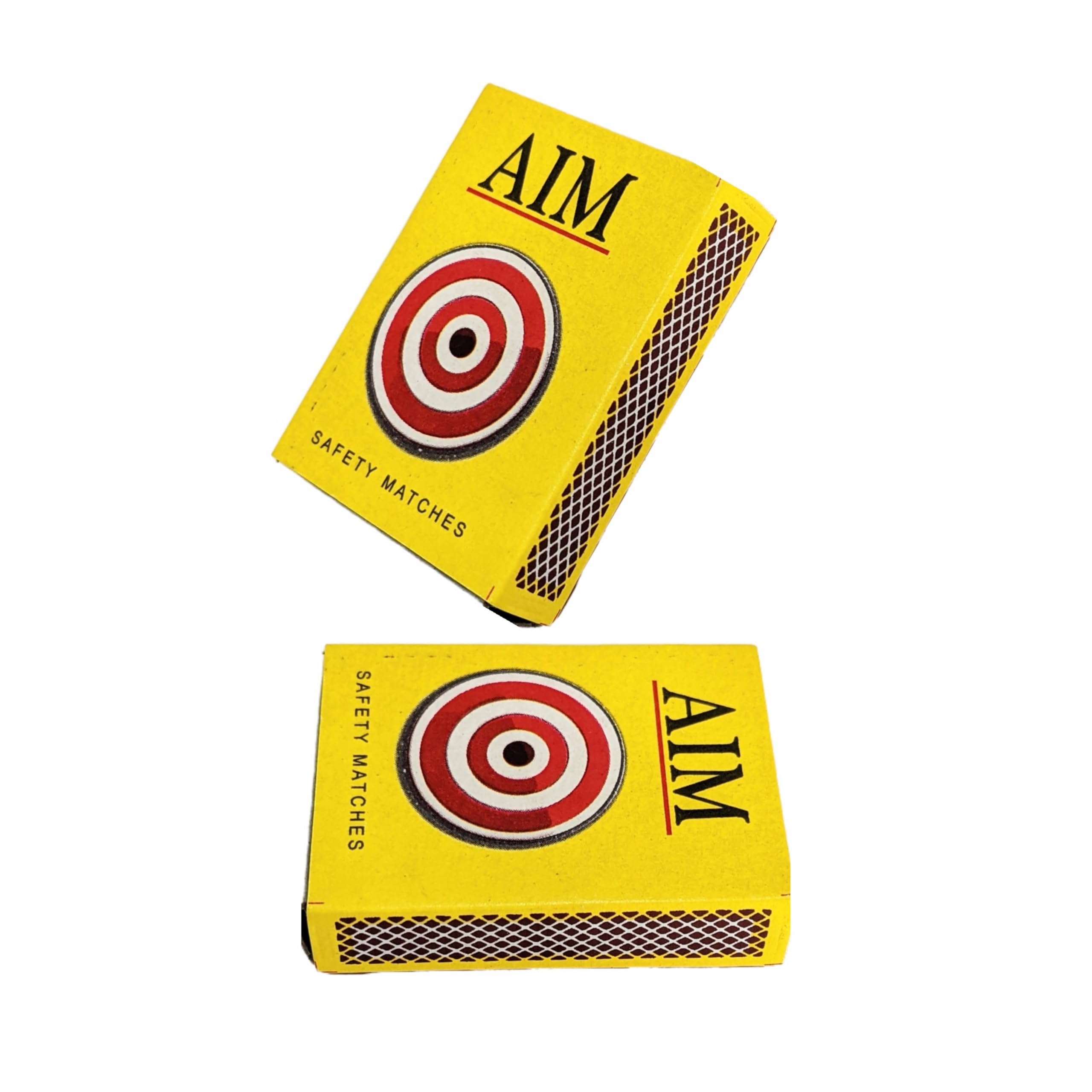 AIM Safety Matchbox Combo - Pack of 100 Small Boxes (25 Sticks Each) with 1 Pocket Lighter (Total 2500 Matchsticks)-image-45