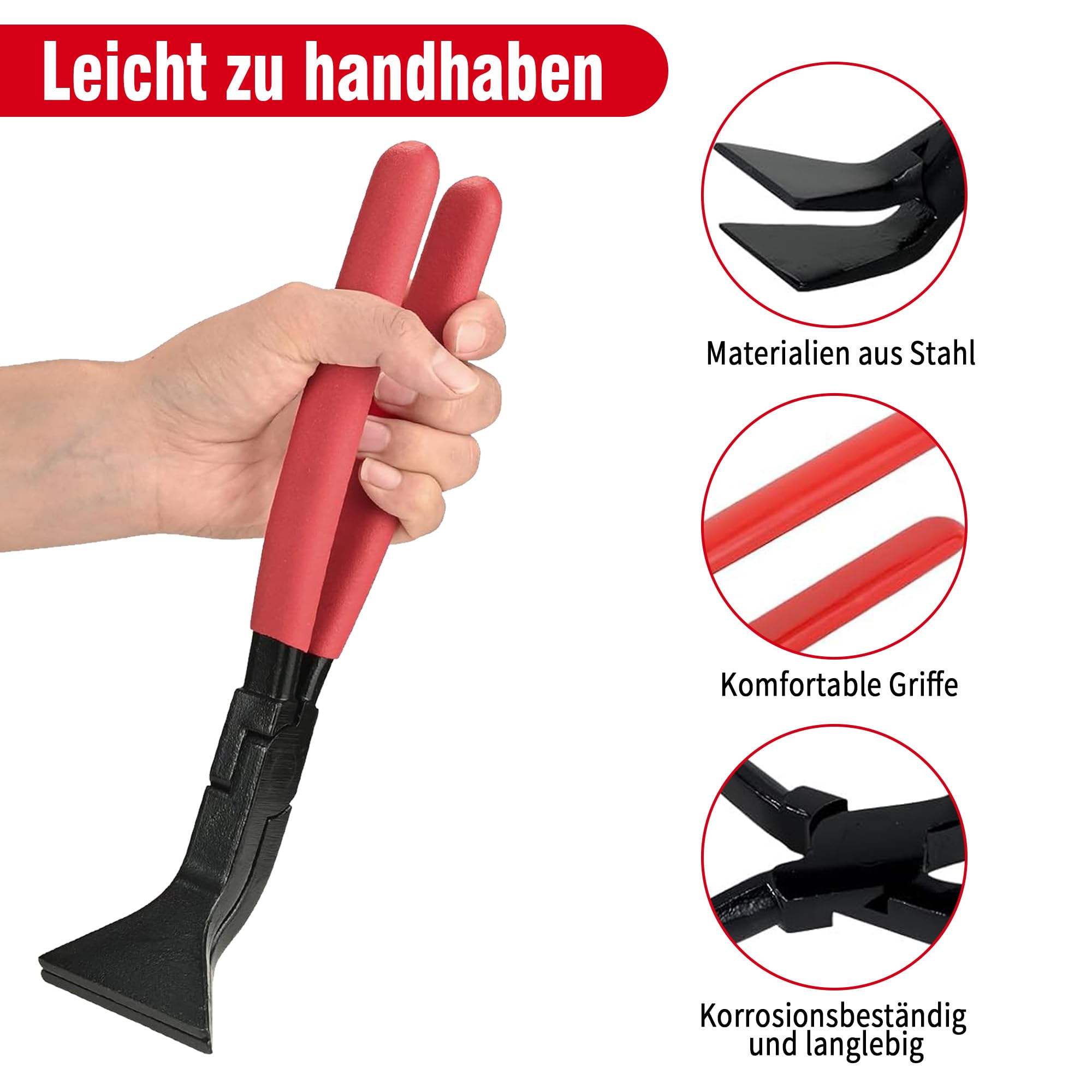 2 PCS Pince Pliante à 45 Degrés, Pince à Plier La Tôle Mâchoire Largeur 22mm, Outil De Pliage Avec Poignée Antidérapante Pour Plier Et Lisser Les Tôles, Pince à Border De Couvreur