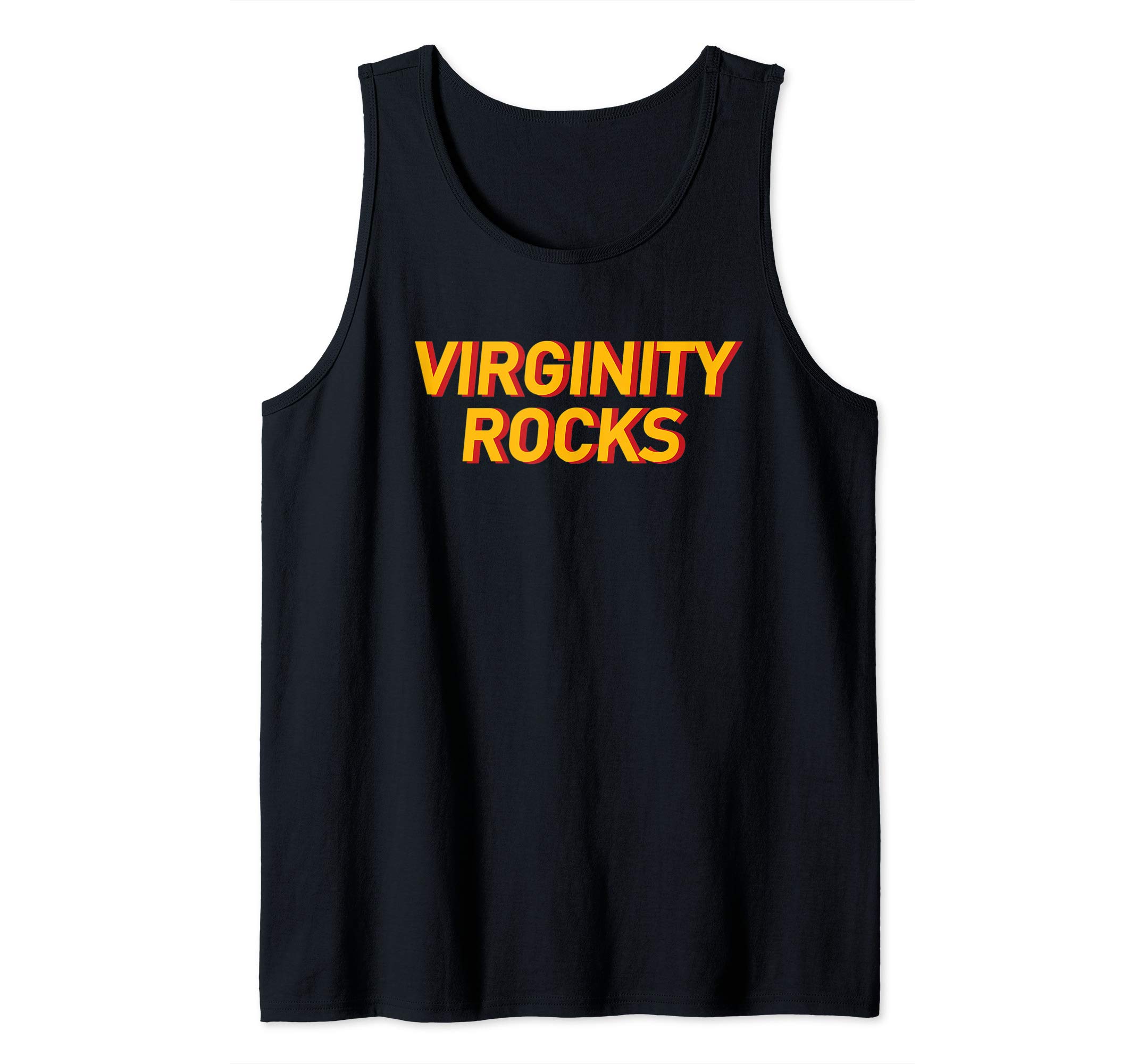 Virginity Rocks Men Women Boys Shirt Tank Top