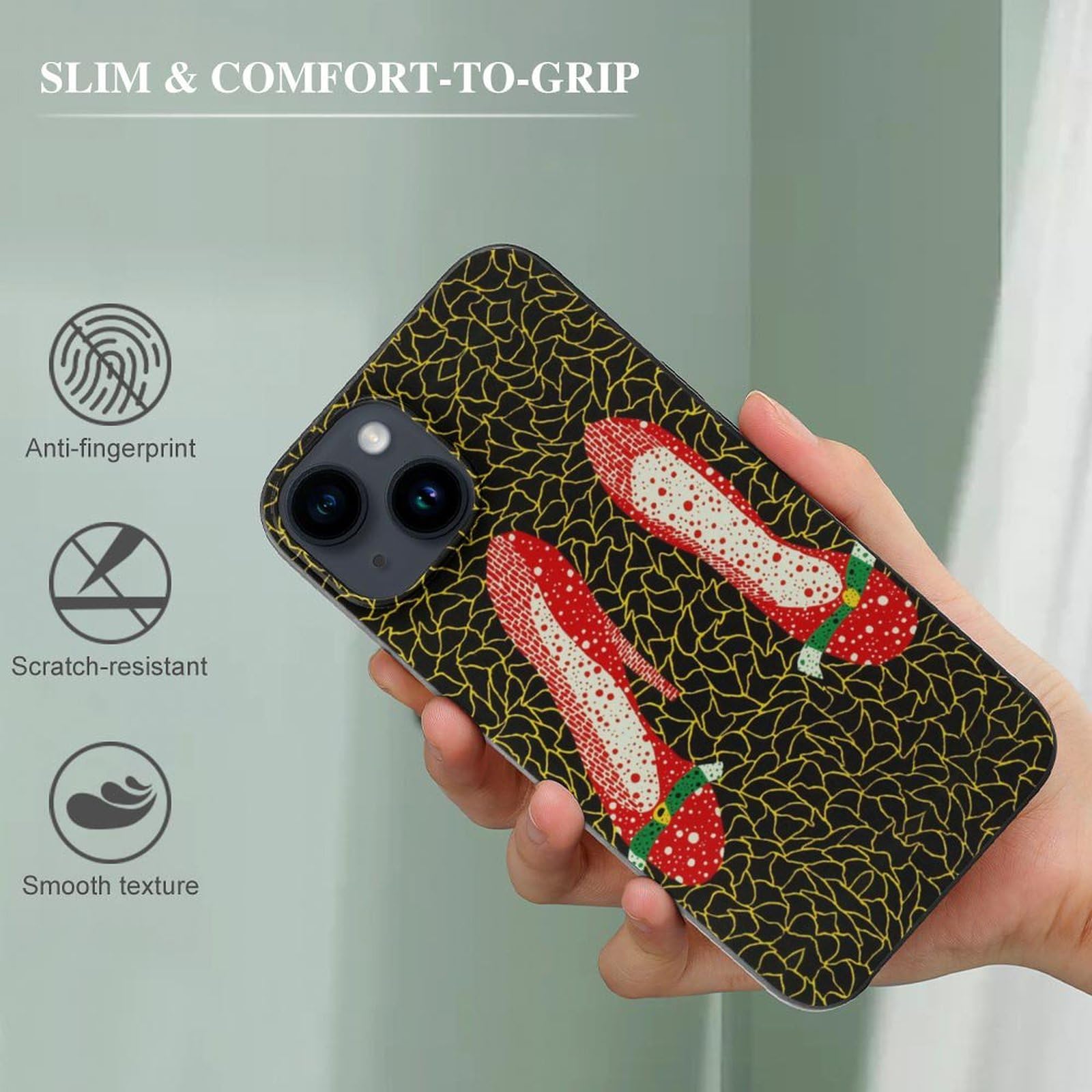 Amazon.co.jp: iPhone 15 Pro Max Case, Yayoi Kusama, iPhone 15 Pro