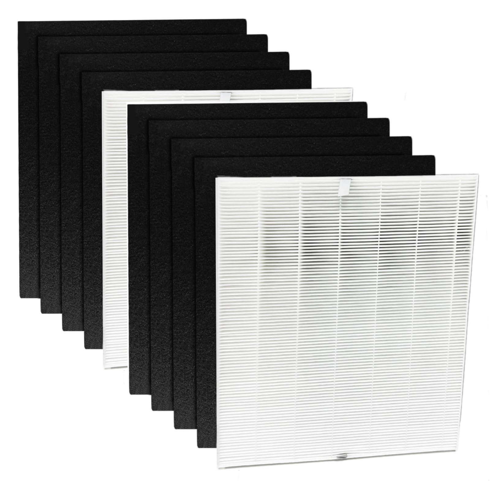 Filtro de aire HEPA de repuesto + 4 prefiltros de carbono, compatible con COWAY Airmega 200M AP-1512HH AP-1518 Purificador de aire, kit de filtro H13 de alta eficiencia #3304899 (aire 200M 2+4)