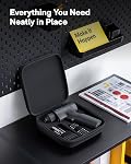 HOTO 16V Perceuse électrique sans brosse, 50 N·m Haute Torque avec Affichage intelligent en mode Auto et LED Lumière, 10 Des Bits, 5 Perceuses, 3/8.00 Keyless Chuck, deux modes de travail, parfait pour les réparations et les projets à domicile