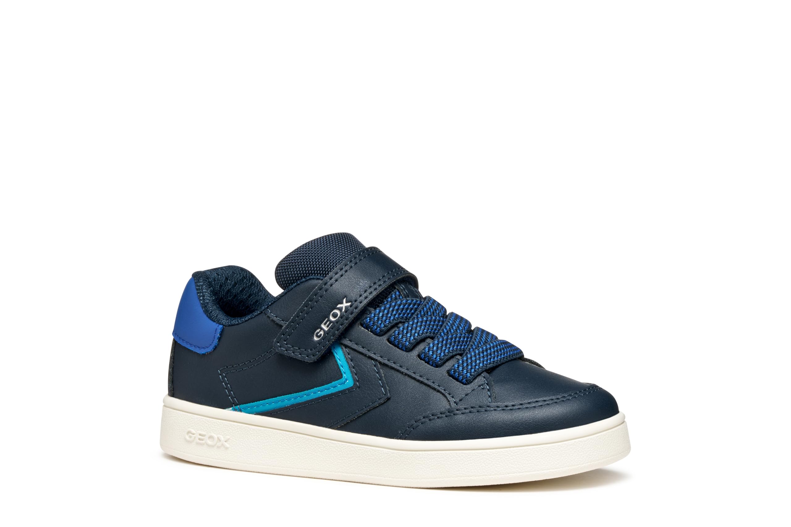 Geox J ECLYPER BOY Sneaker, Navy/Lt Blue, 11.5 UK Child